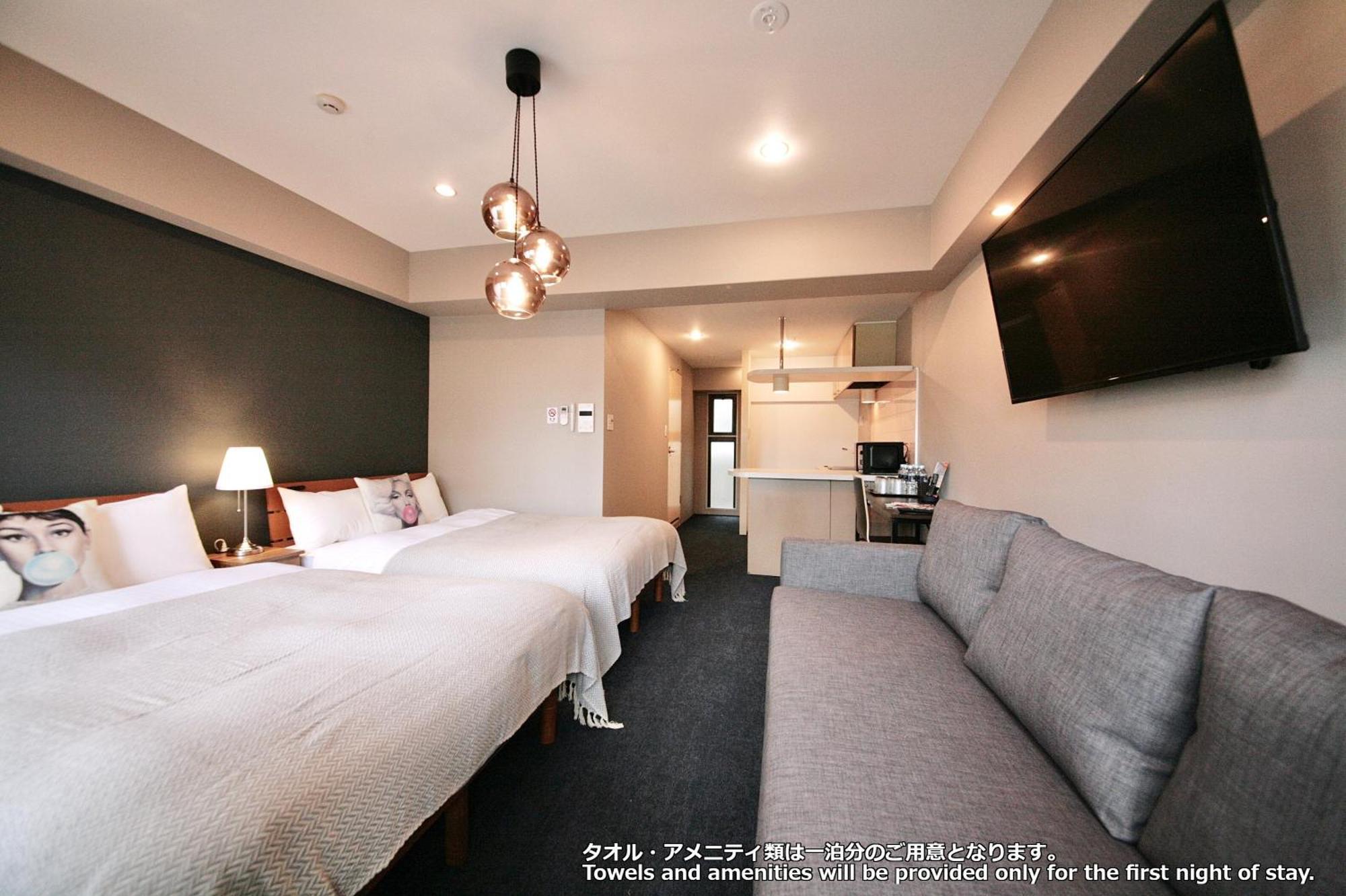 Zonk Hotel Nakasu Fukuoka  Exterior foto